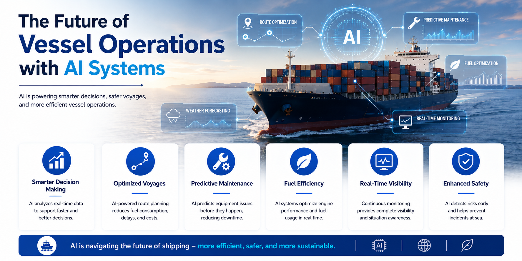 The Future of Vessel Operations with AI Systems